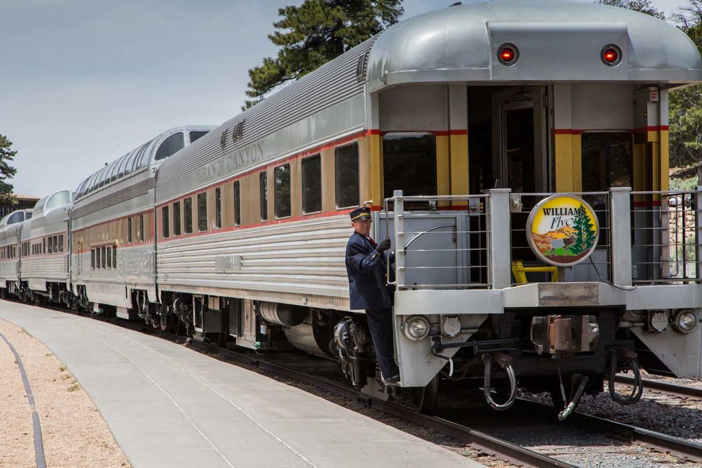 Conductor on Train