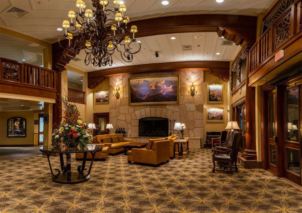Grand Canyon Railway Hotel Lobby