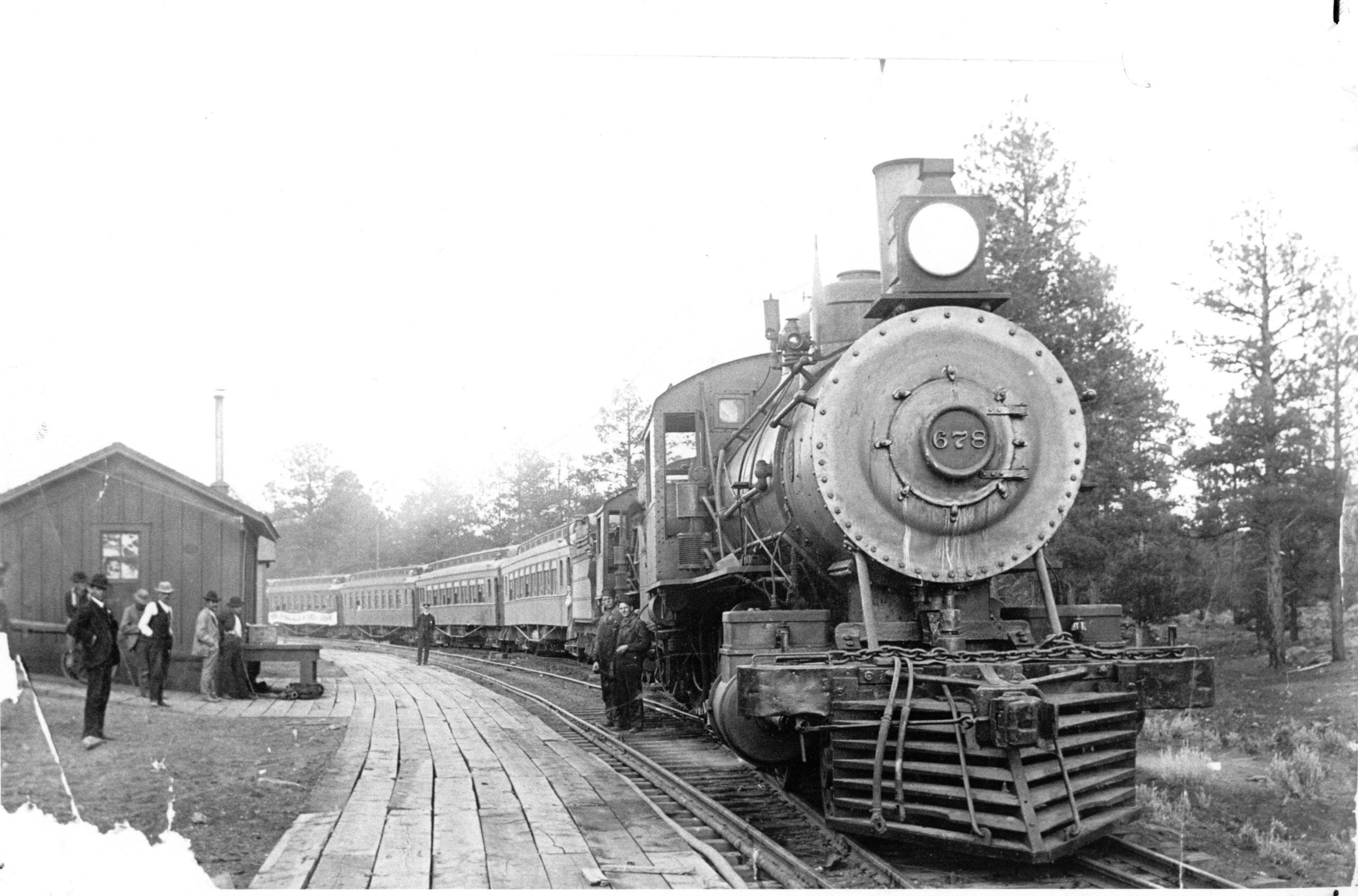 Historic steam train