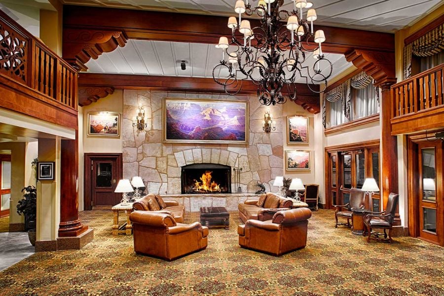 Grand Canyon Railway Hotel Lobby