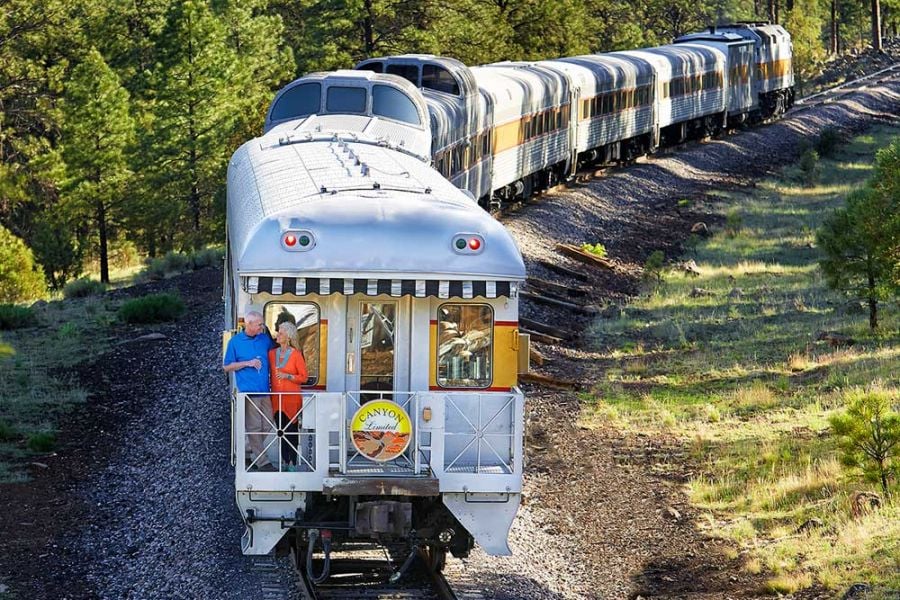 grand canyon train tour packages