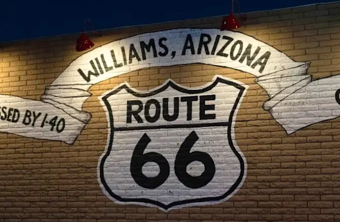 Route 66 sign