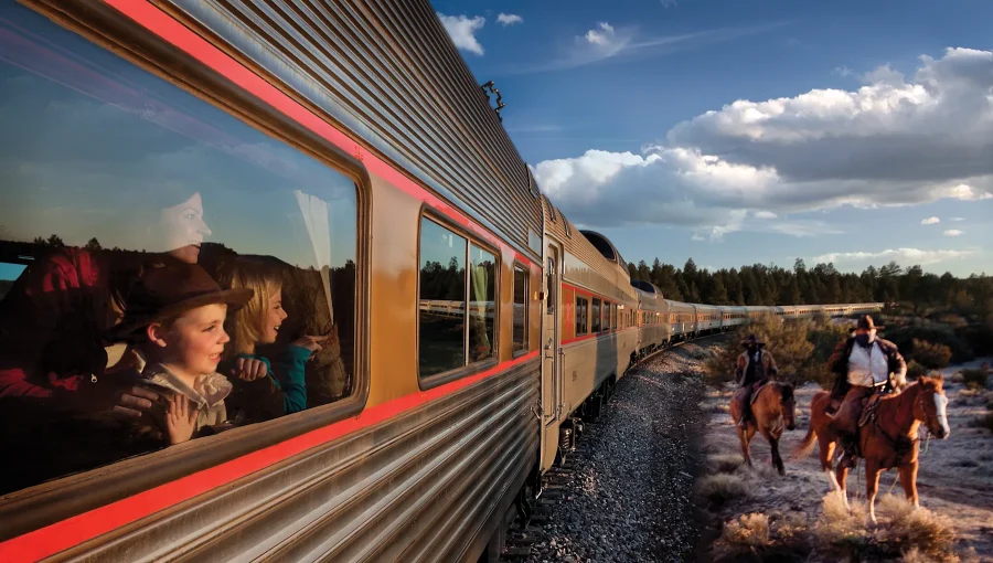 Family fun on the Grand Canyon Railway
